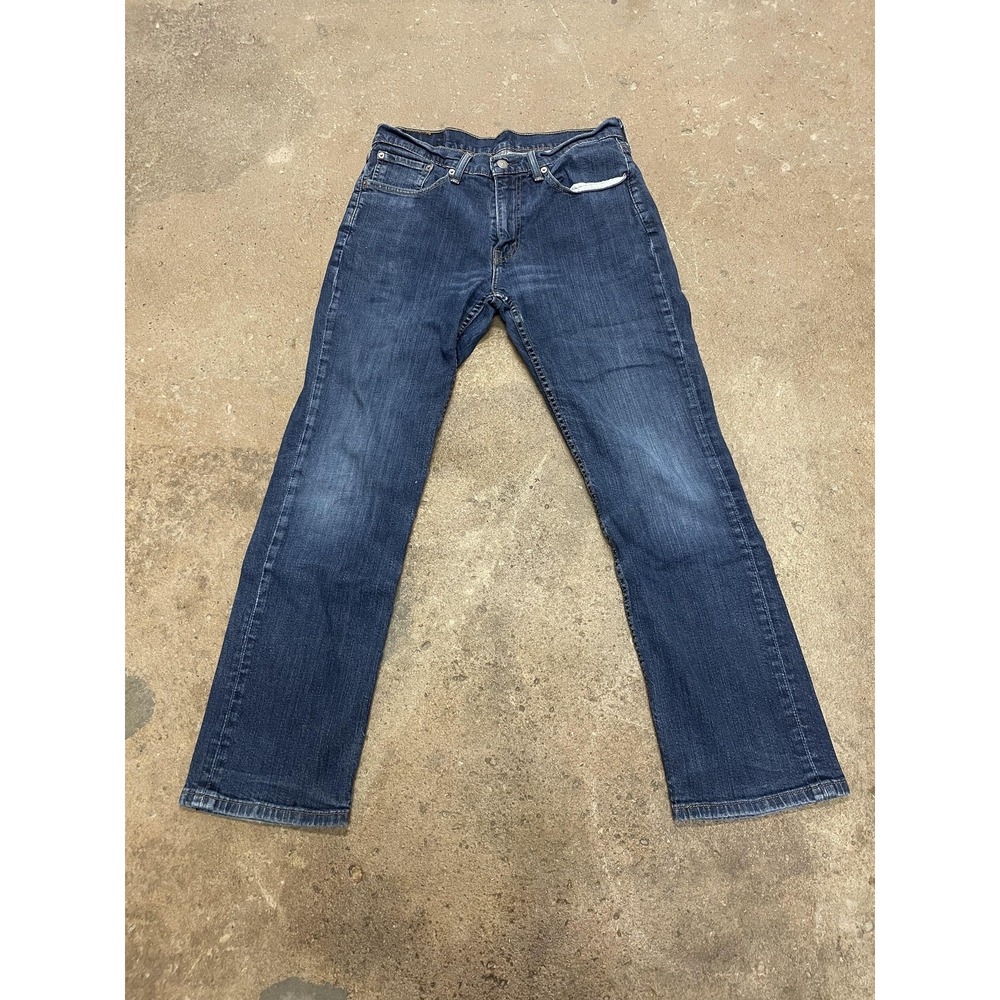 Levis 514 Jeans Mens 32x30 Blue Denim Straight Leg Zip Fly Mid Rise 005140765